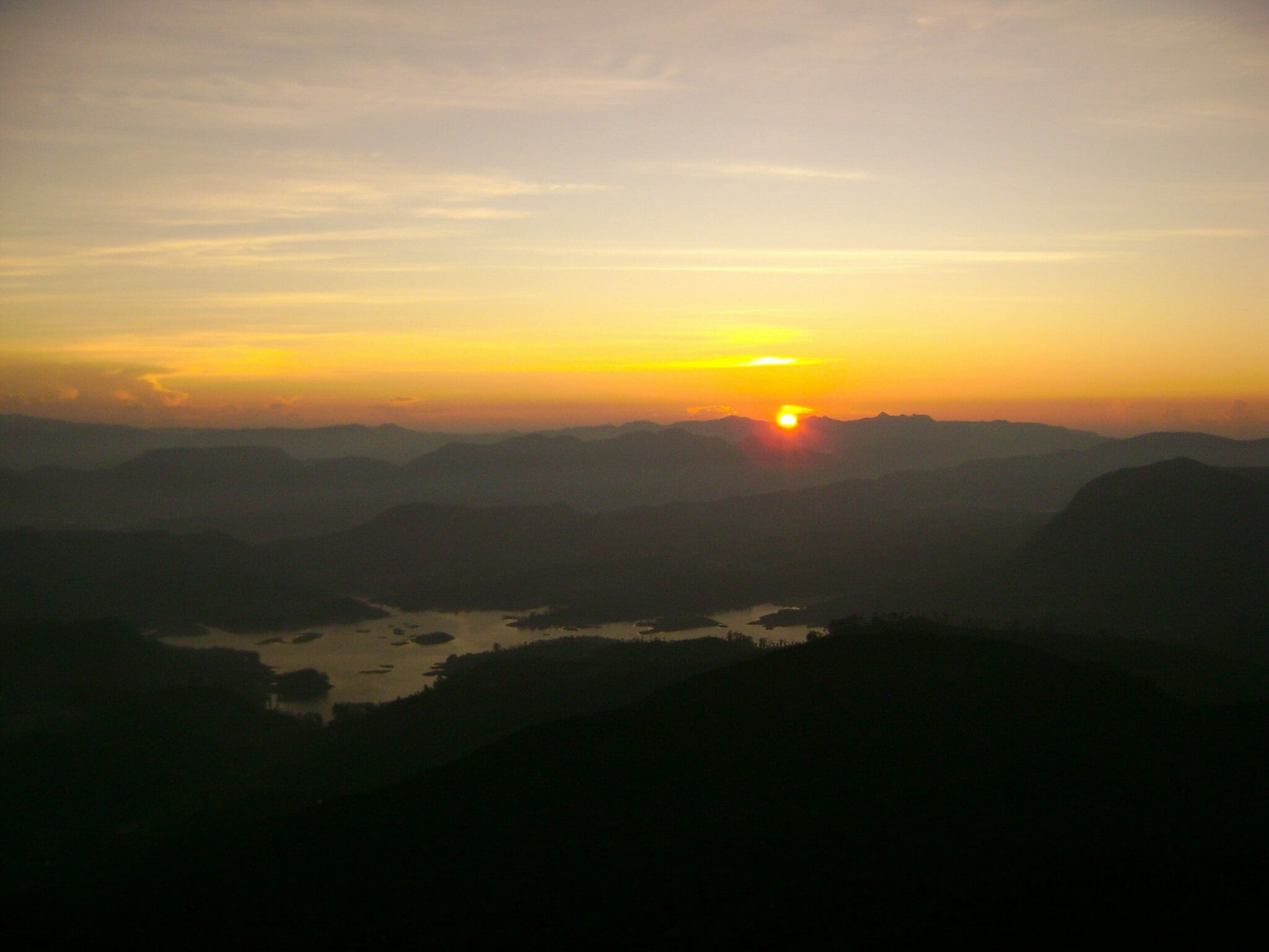 Sun Rise at Adam's Peak