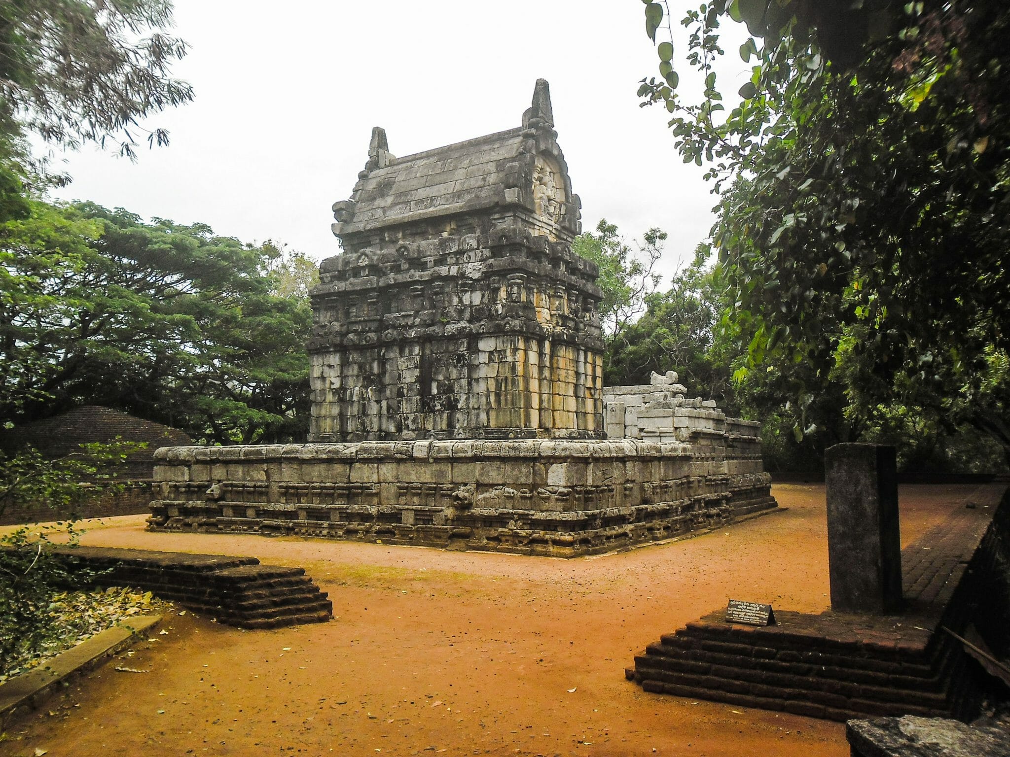 Nalanda Gedige - Rear View