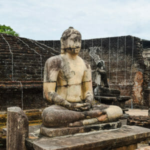 Polonnaruwa Vatadage - Buddha Statue